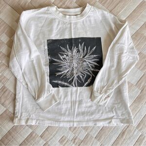 Zara Cream Long Sleeve Shirt